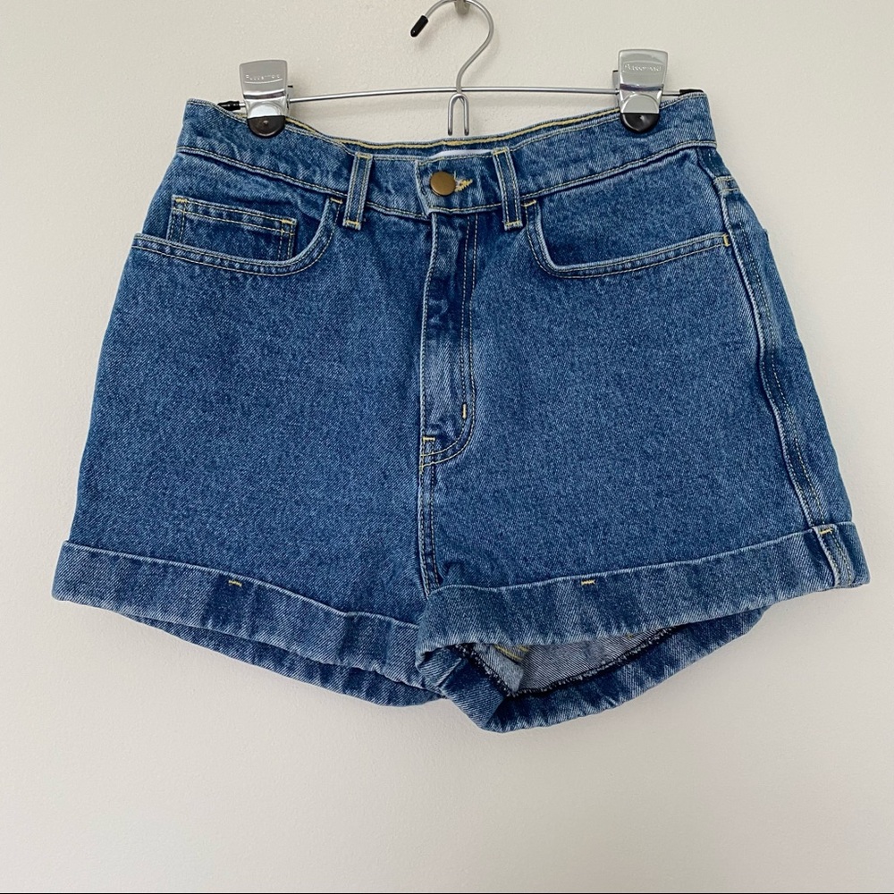 American Apparel Denim Shorts